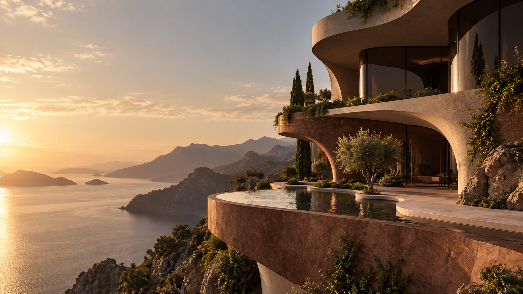 Arquitectura biofílica futurista